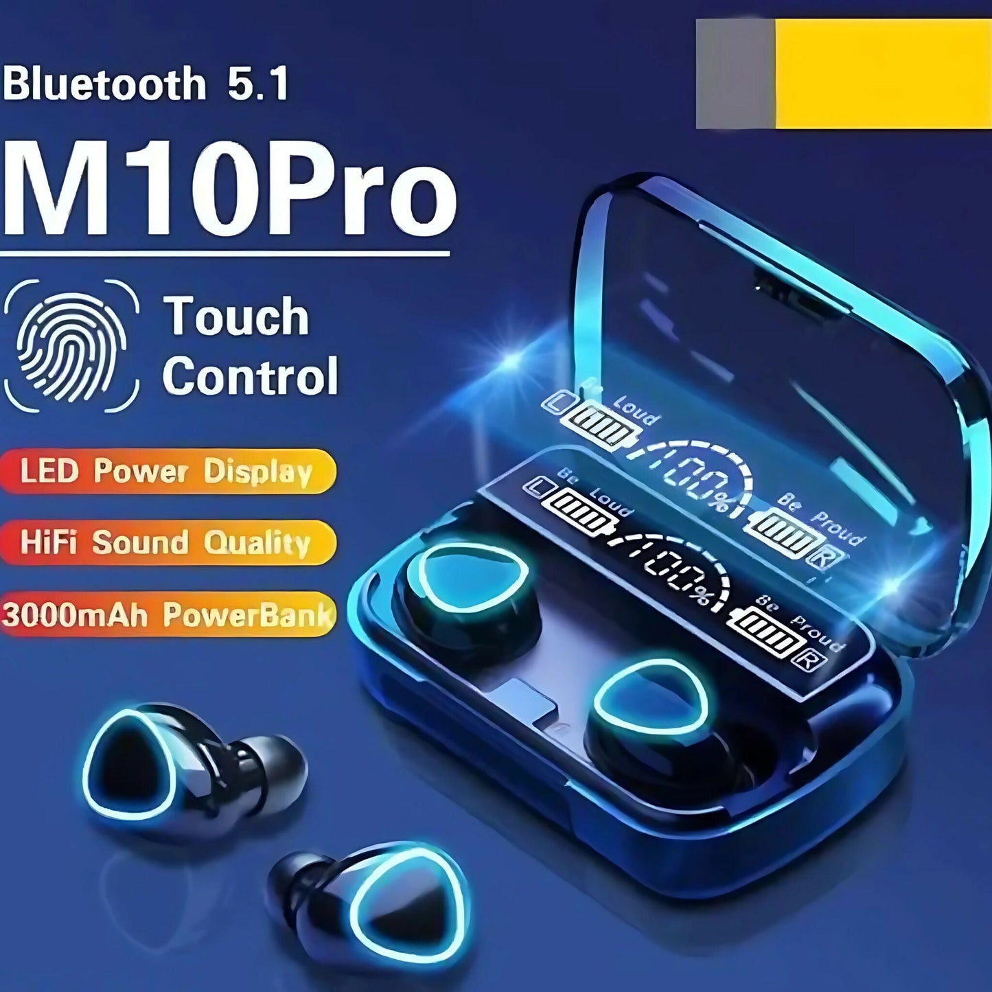 M10 TWS Wireless Earphones