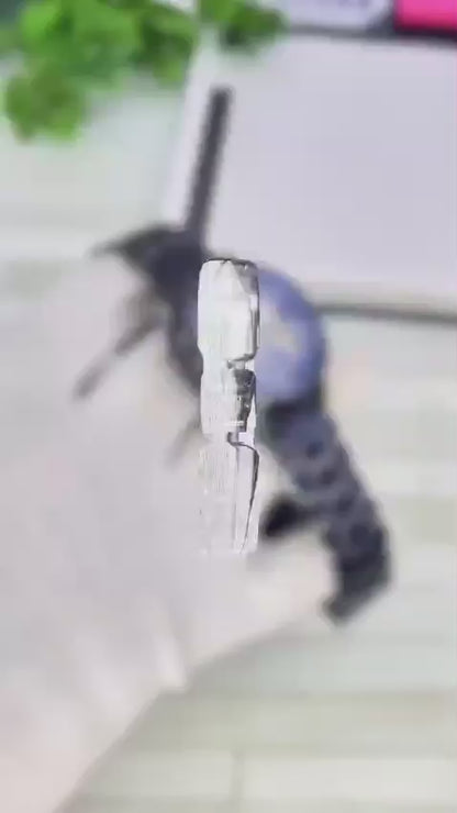 Black Rotatable Rim Watch for Men